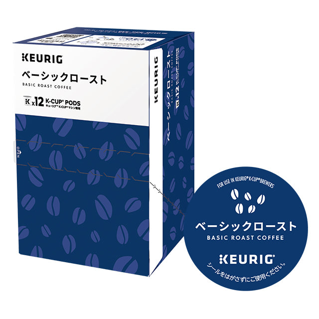 KEURIG K-Cup キューリグ Kカップ ベーシックロースト 12個入 – Single