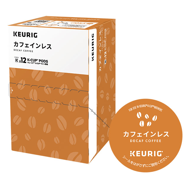 KEURIG K-Cup キューリグ Kカップ カフェインレス 12個入 – Single 
