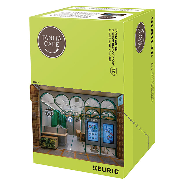超歓迎 KEURIG キューリグ K-CUP タニタコーヒー プレミアムブレンド 96杯 (9.5g ×12個× 8箱セット) TANITA CAF