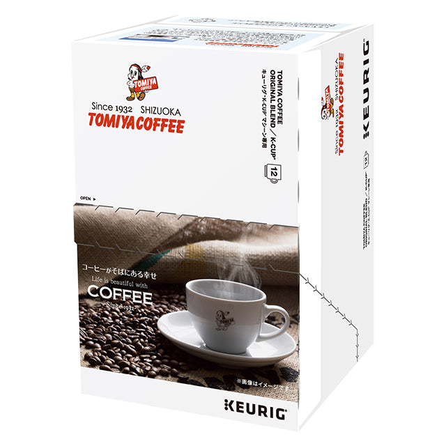 KEURIG キューリグ K-CUP トミヤコーヒーオリジナルブレンド 96杯 (9g ×12個× 8箱セット) TOMIYA COFFEE