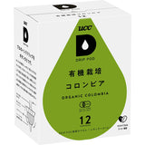 UCC DRIP POD ドリップポッド 有機栽培コロンビア 12個入【KEURIG(キューリグ)ではご利用頂けません】
