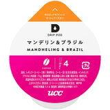 UCC DRIP POD ドリップポッド マンデリン＆ブラジル 12個入×6箱セット
